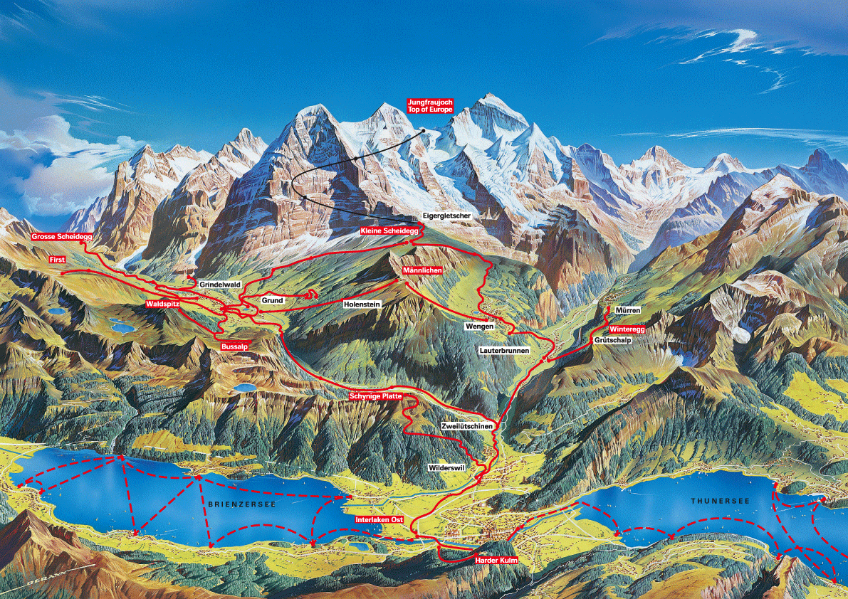 Jungfrau Travel Pass Superb Value Swiss Holiday Company